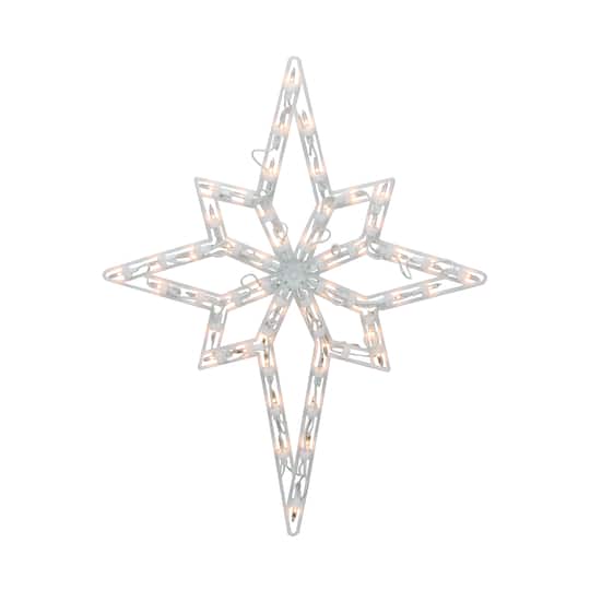 18" Lighted Star of Bethlehem Christmas Window Silhouette Decoration